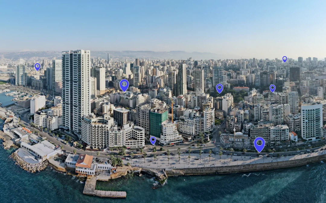 Most Noticeable Neighborhoods in Beirut in 2024: 